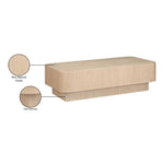 Oakmont Oak Veneer Coffee Table in Natural