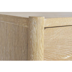 Oakwood Oak Wood Nightstand in White