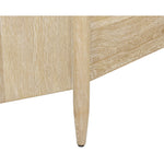 Oakwood Oak Wood Nightstand in White