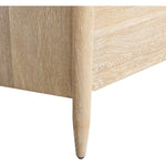 Oakwood Oak Wood Nightstand in White