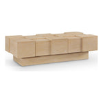 Anzio Oak Veneer Coffee Table in Natural