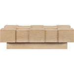 Anzio Oak Veneer Coffee Table in Natural
