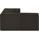 Ollie 98" Boucle Fabric Upholstered 4pc. Modular Sectional in Brown