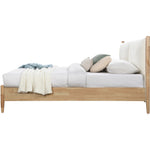 Arbor Fabric Upholstered Queen Bed in Cream