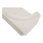 Ollie 98" Boucle Fabric Upholstered 4pc. Modular Sectional in Cream
