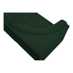 Ollie 98" Boucle Fabric Upholstered 4pc. Modular Sectional in Green