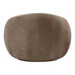 Emery Velvet Upholstered Chair in Taupe