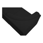 Ollie 98" Boucle Fabric Upholstered 5pc. Modular Sectional in Black