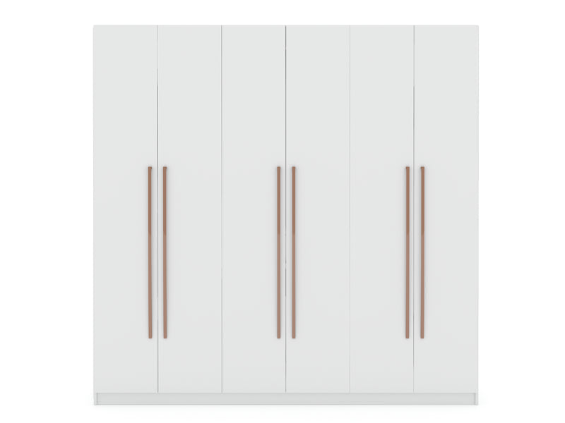 Gramercy 82" Wardrobe Closet in White