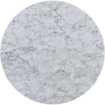 Omni Faux Marble Coffee Table in White