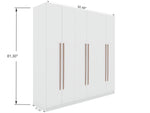 Gramercy 82" Wardrobe Closet in White