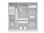 Gramercy 82" Wardrobe Closet in White