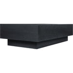 Otto Oak Veneer Coffee Table in Black