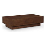 Otto Oak Veneer Coffee Table in Brown