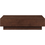 Otto Oak Veneer Coffee Table in Brown