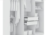Gramercy 82" Wardrobe Closet in White