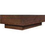 Otto Oak Veneer Coffee Table in Brown