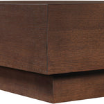Otto Oak Veneer Coffee Table in Brown