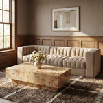 Otto Oak Veneer Coffee Table in Natural
