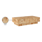 Otto Oak Veneer Coffee Table in Natural
