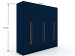 Gramercy 82" Wardrobe Closet in Midnight Blue