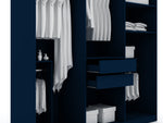 Gramercy 82" Wardrobe Closet in Midnight Blue