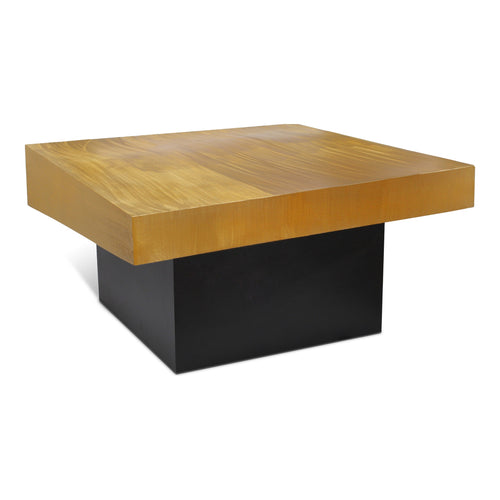Palladium Iron Coffee Table in Gold