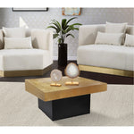 Palladium Iron Coffee Table in Gold