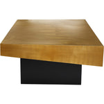 Palladium Iron Coffee Table in Gold