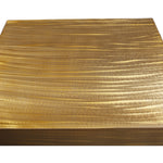 Palladium Iron Coffee Table in Gold