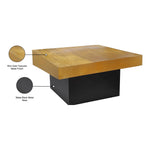 Palladium Iron Coffee Table in Gold
