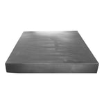 Palladium Iron Coffee Table in Silver