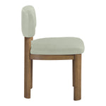 Paloma Vegan Leather Upholstered Dining Chair in Mint