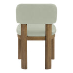 Paloma Vegan Leather Upholstered Dining Chair in Mint
