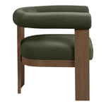 Arienzo Velvet Performance Fabric Upholstered Accent Chair in Green
