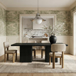 Paloma Vegan Leather Upholstered Dining Chair in Taupe