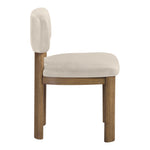 Paloma Vegan Leather Upholstered Dining Chair in Taupe