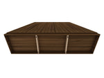 Gramercy 82" Wardrobe Closet in Chestnut Brown