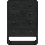Parker Ash Veneer Chest in Black