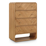 Parker Ash Veneer Chest in Natural