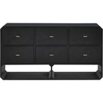 Parker Ash Veneer Dresser in Black
