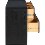 Parker Ash Veneer Dresser in Black