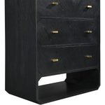 Parker Ash Veneer Dresser in Black
