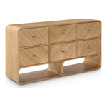 Parker Ash Veneer Dresser in Natural