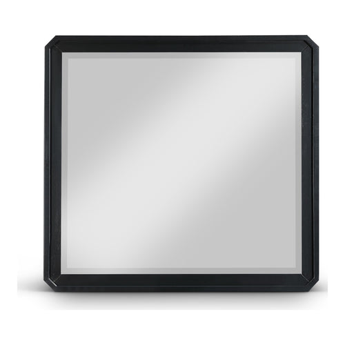 Parker Ash Veneer Frame Mirror in Black