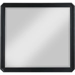 Parker Ash Veneer Frame Mirror in Black