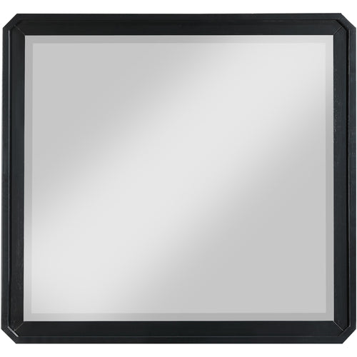 Parker Ash Veneer Frame Mirror in Black
