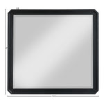 Parker Ash Veneer Frame Mirror in Black
