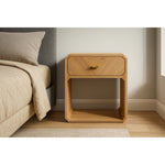 Parker Ash Veneer Nightstand in Natural