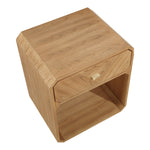 Parker Ash Veneer Nightstand in Natural